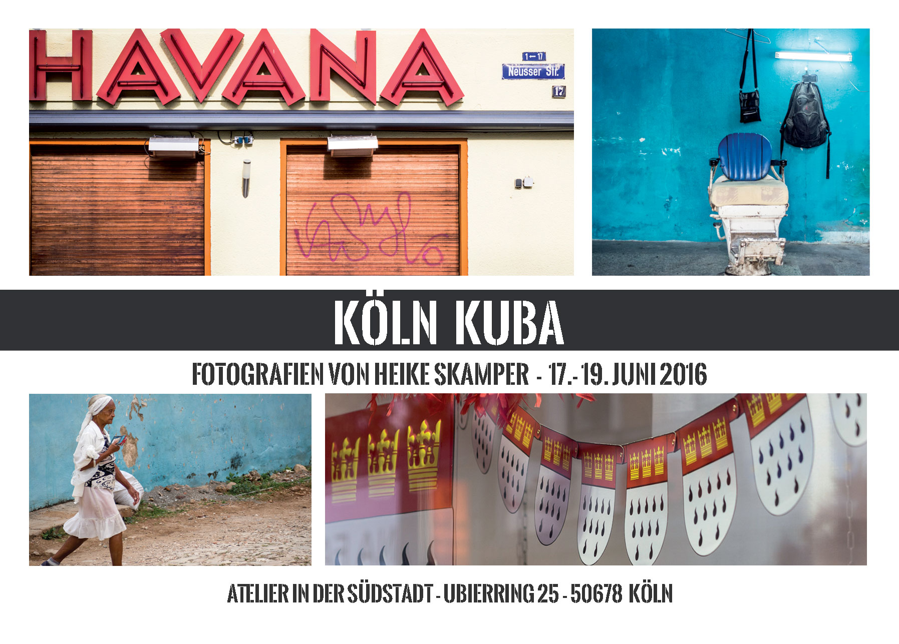 Ausstellung Köln – Kuba vom 17.-19. Juni in der Kölner Südstadt